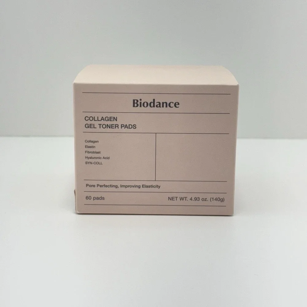 Biodance Collagen Gel Toner Pads Collagen + Hyaluronic Acid 60 Pads EXP 12/27